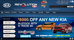 Revolution Kia logo